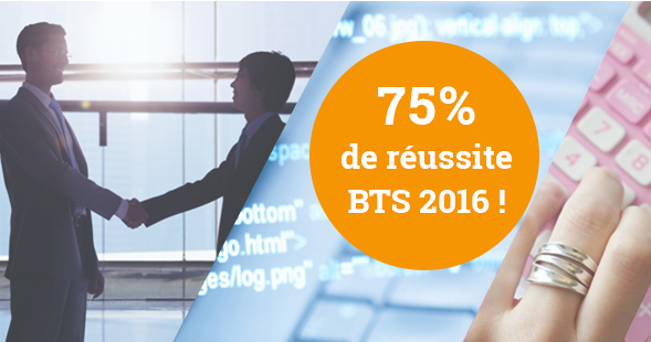75% de réussite au BTS